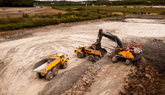 Construction on brownfield site