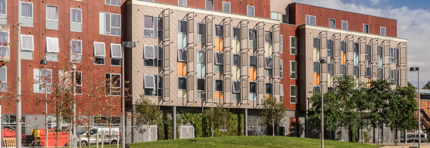 Block of student flats